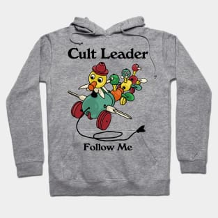 Cult Leader...Vintage Duck Pull Toy Hoodie